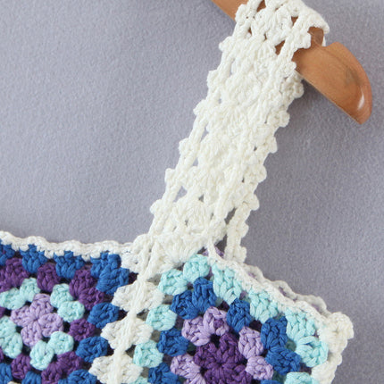 Flower Chick Crochet Crop Top