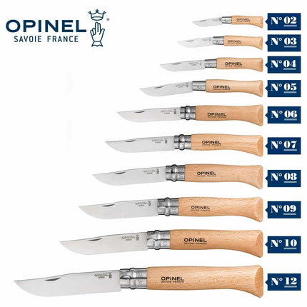 Pocketknife Opinel Nº6 7 cm Stainless steel beech wood