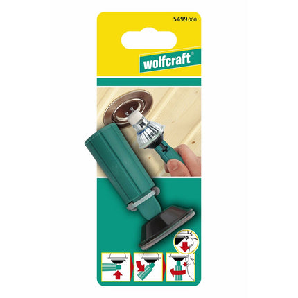 Suction cup Wolfcraft 5499000 Lightbulb carrier