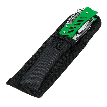 Multi-purpose knife Aktive Green Camping 2,5 x 9 x 1,2 cm (24 Units)
