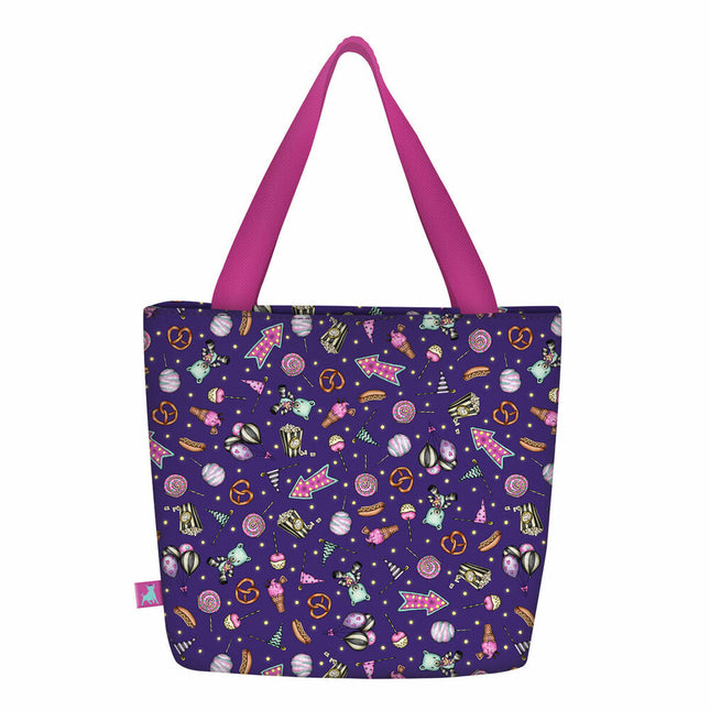 Bag Gorjuss Up and away Lunchbox Purple (24 x 29 x 10 cm)
