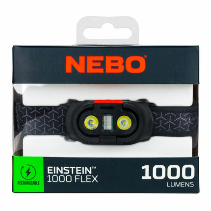 Linterna LED para la Cabeza Nebo Einstein™ 1000 Flex 1000 Lm