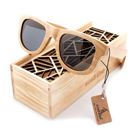 Wood Sunglasses Brand Designer brown