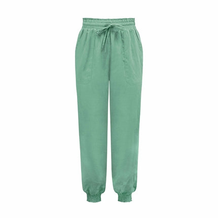 Harem Pants Solid Color Summer Trousers