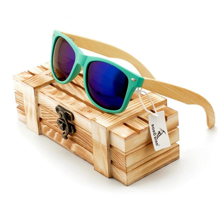 Fashion Polarized Eyewear Items Sunglasses Bamboo