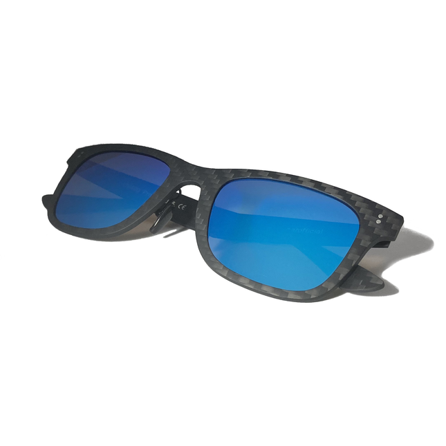 Full Carbon Fibre Sunglasses | Polarised Sky Blue