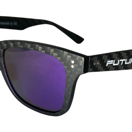 Full Carbon Fibre Sunglasses | Polarised Orion Purple