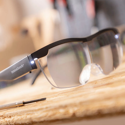 Gafas de Aumento con LED Glassoint InnovaGoods