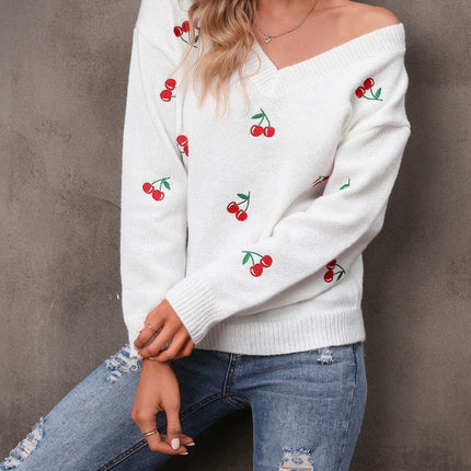 Casual Loose Knitted Bottoming Sweater