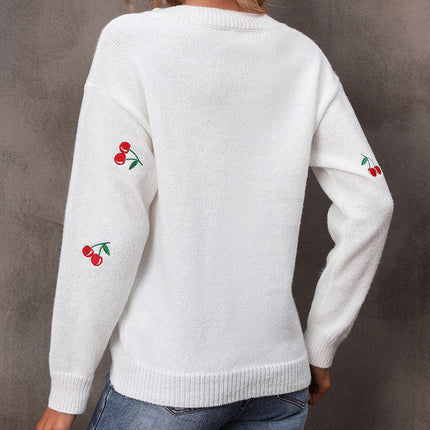 Casual Loose Knitted Bottoming Sweater