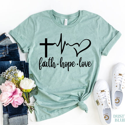 Faith Love Hope T-shirt